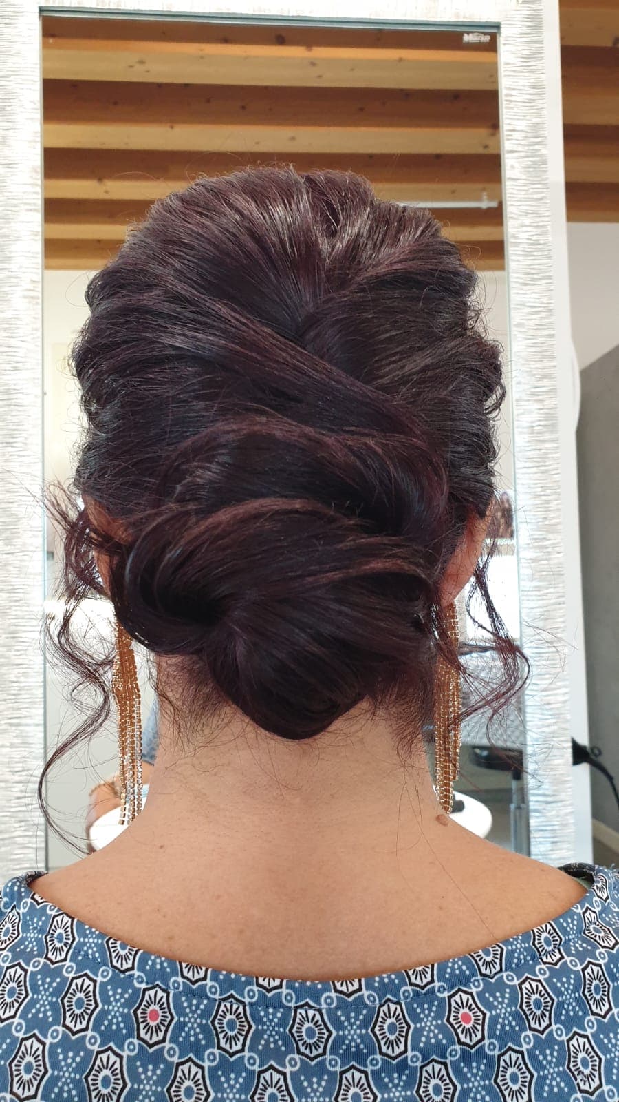 Hairstyle detail
